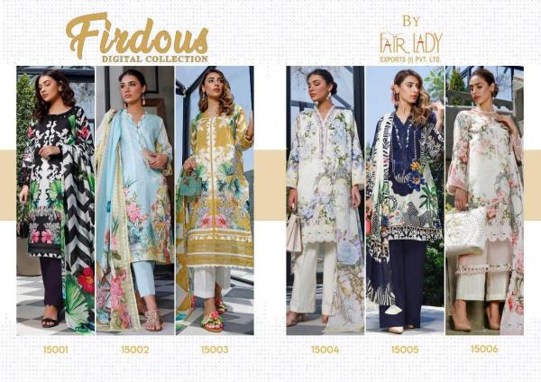 Fair Lady Firdous Fancy Cotton Digital Printed Pakistani Salwar